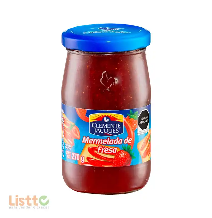 Mermelada Fresa Clemente Jacques 270 gr.