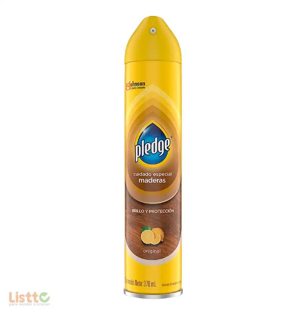 Limpiador Pledge Maderas Blem Aerosol 333 gr.