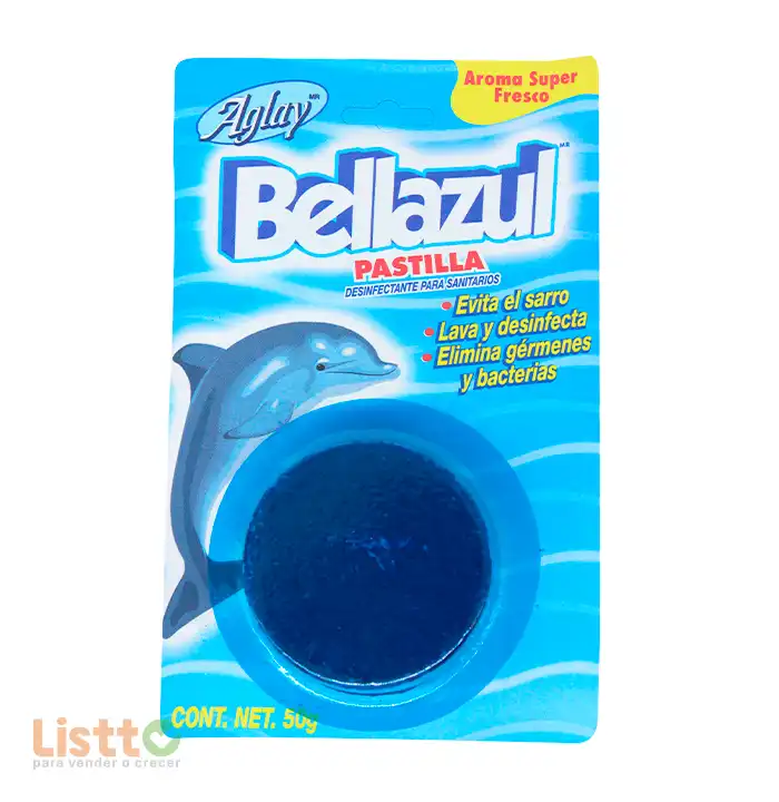 Pas tilla Sanitaria Bella Azul 50 gr.