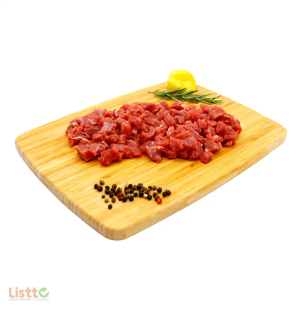 Carne Trocitos de Res kg.