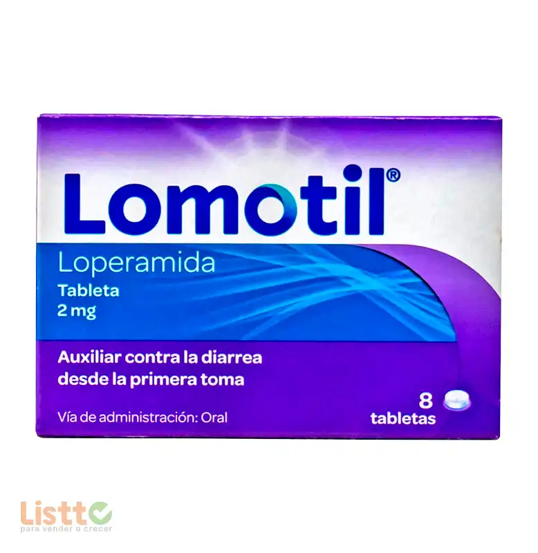 lomotil 2 Mg Tabletas 8 Pz.