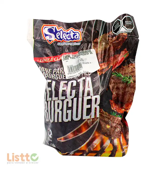 Carne para Hamburguesa kg.