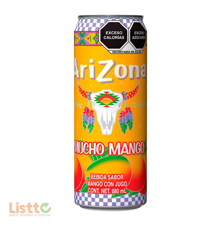 Bebida Arizona Mucho Mango 680 ml.