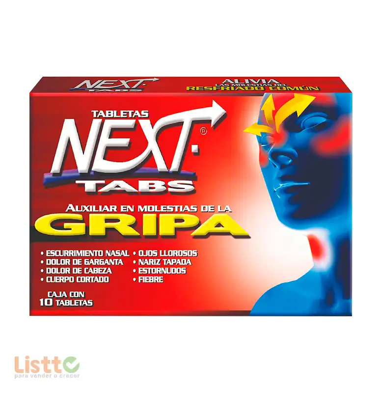 Next Tabletas 10 pz.