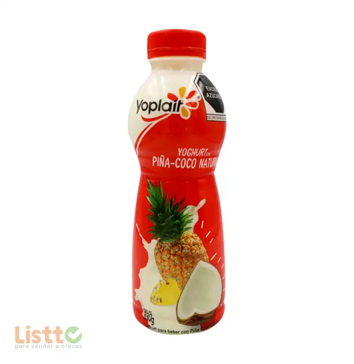 Yoghurt Yop Teens Piña para Beber 330 ml.