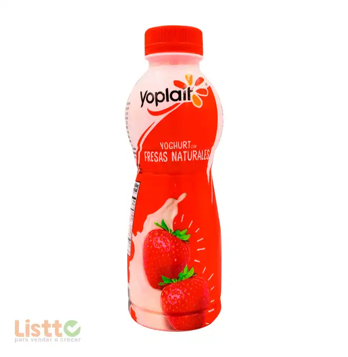 Yoghurt Yop Teens Fresa para Beber 330 ml.