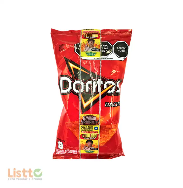 Sabritas Doritos Nachos Atrevidos 58 gr.