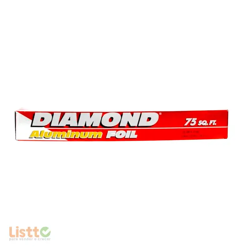 Papel Aluminio Diamond Foil 75 Pie