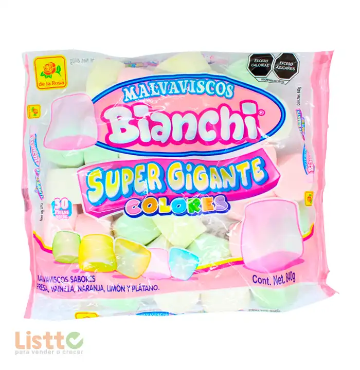 Bombón De la Rosa Gigante Colores 840 gr.