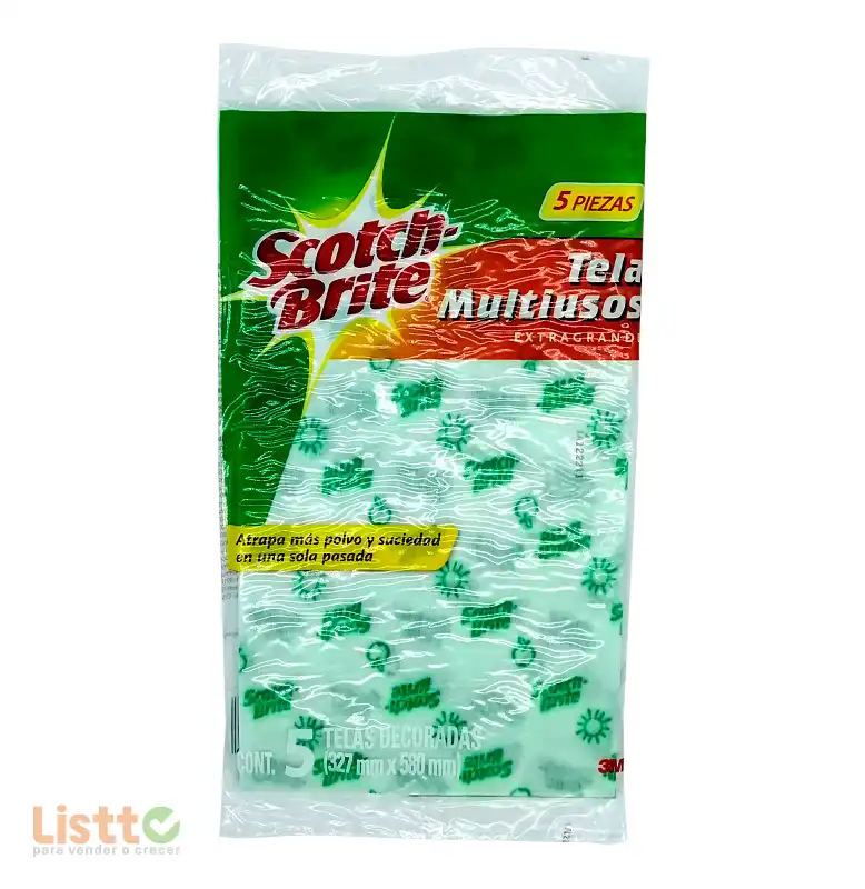 Tela Multiusos Scotch Brite 5 pz.