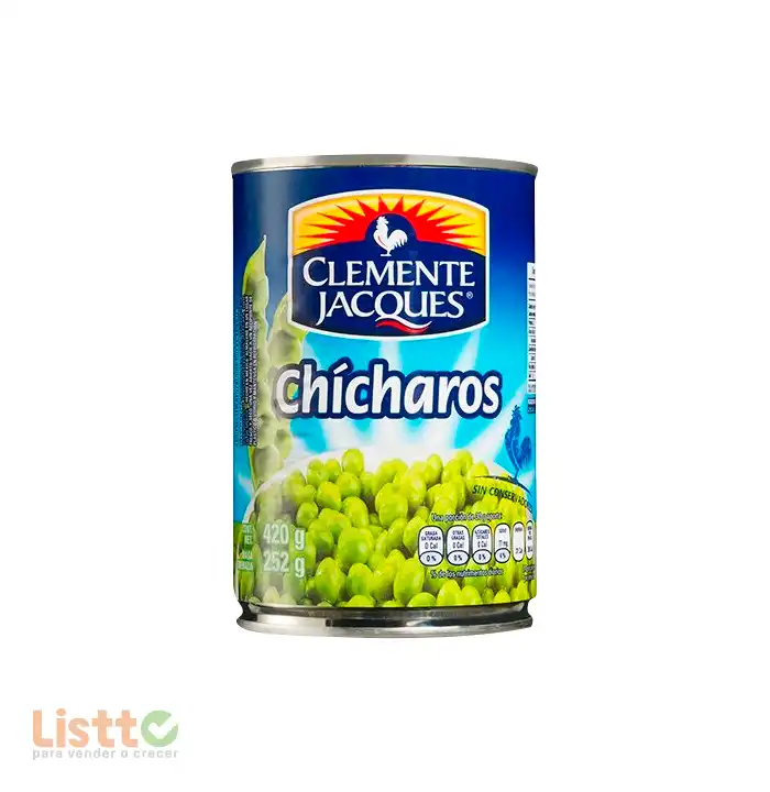 Chícharo Natural Clemente Jacques 420 Gr