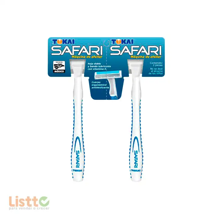Rastrillo Tokai Safari 2 pz.