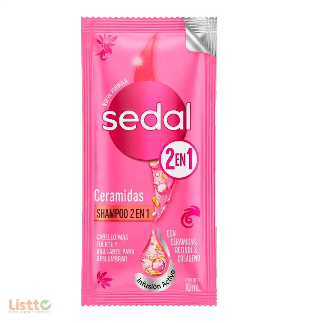 Shampoo Sedal Ceramidas 2 en 1 24/15 ml.