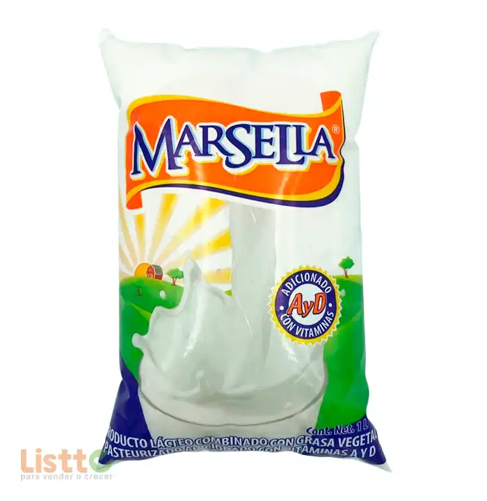 Producto Lácteo Combinado Marsella Bolsa 900 ml.