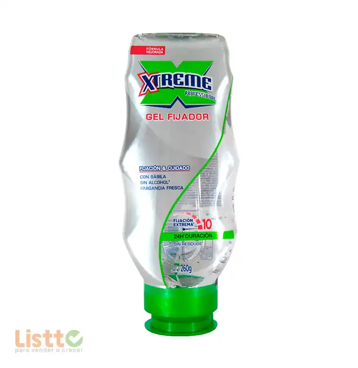 Gel Xtreme Transparente Extrafirme 260 gr.