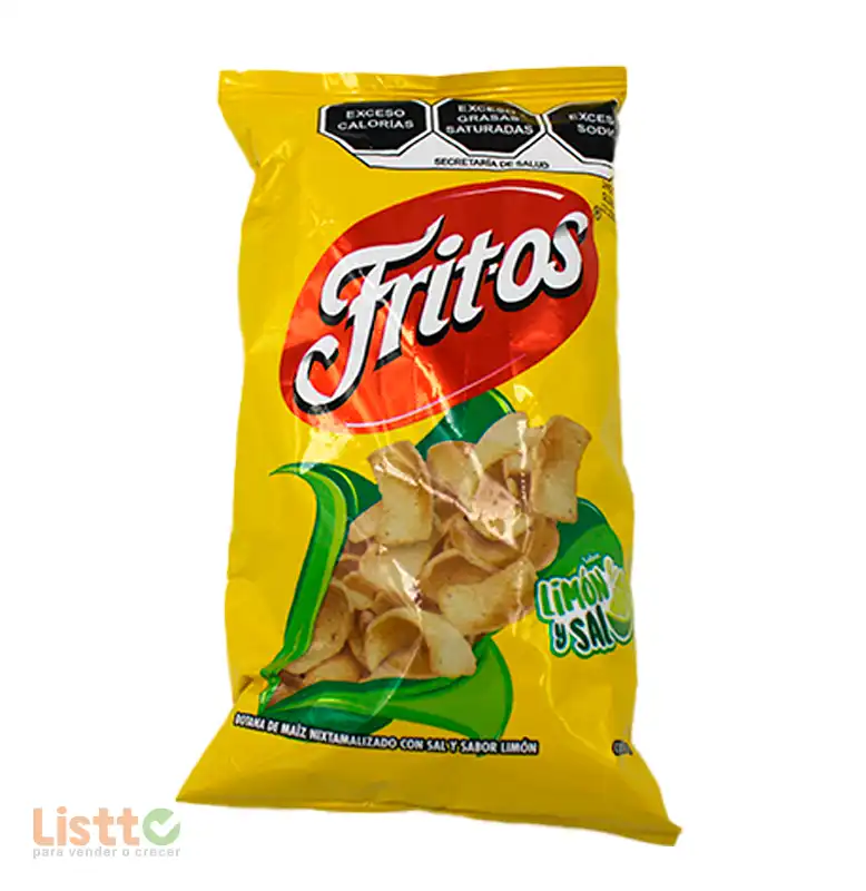 Sabritas Fritos Sal y Limón 180 gr.
