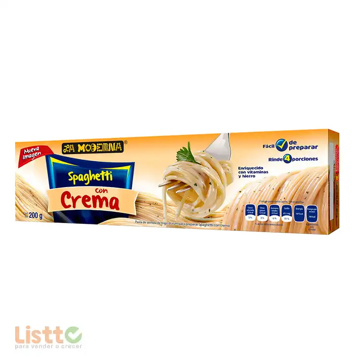 Pasta La Moderna Spaghetti con Crema 200 gr.