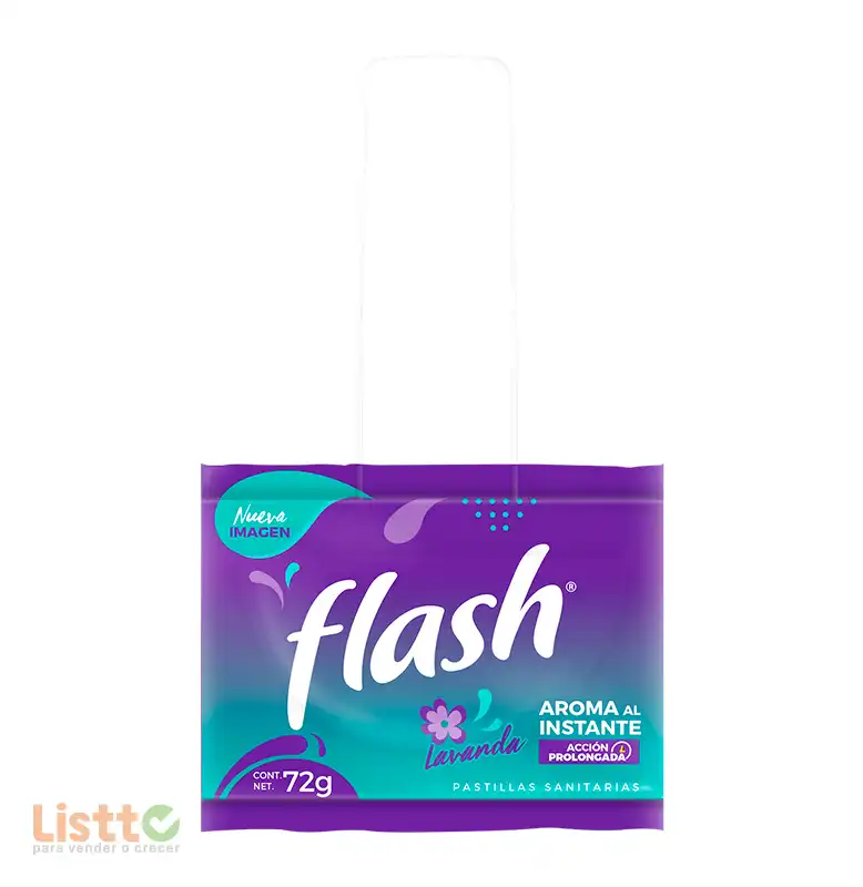 Pastilla Sanitaria Flash Lavanda Gancho 72 gr.