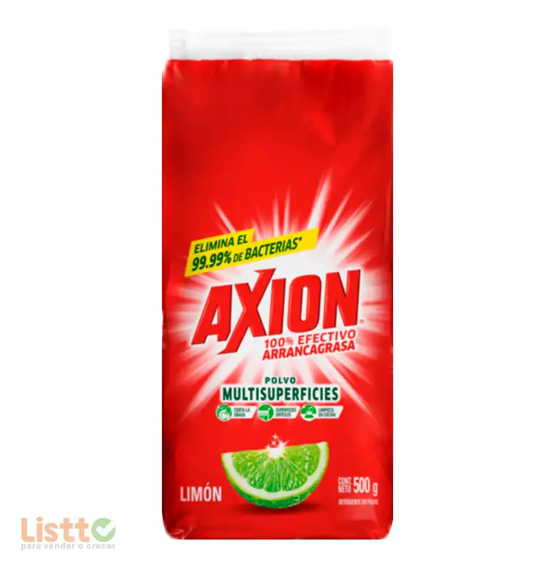 Detergente Axión Limón 500 gr.