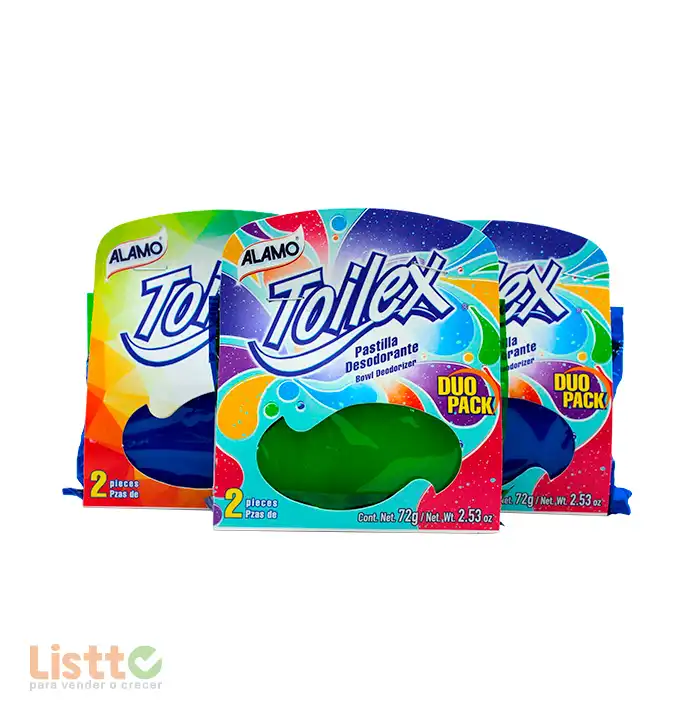 Pastilla Sanitaria Toilex Dúo 2/72 gr.