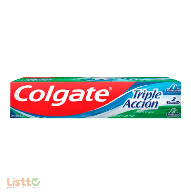 Crema Dental Colgate Triple Acción 50 ml.
