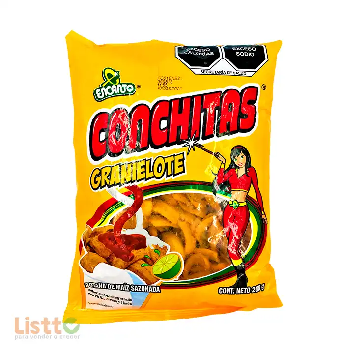 Leo Fiesta Conchitas Sabor Elote 200 gr.