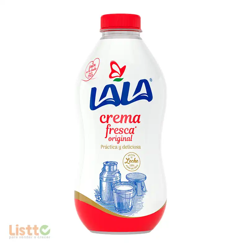 Crema Lala Plástico 431 ml.