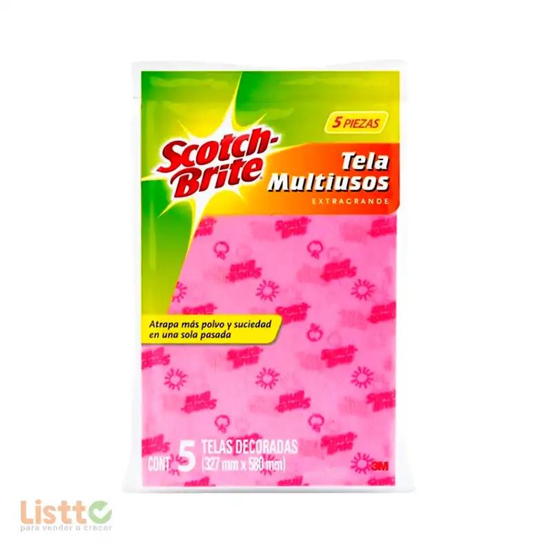 Tela Multiusos Scotch Brite Mi Tela 3 pz.
