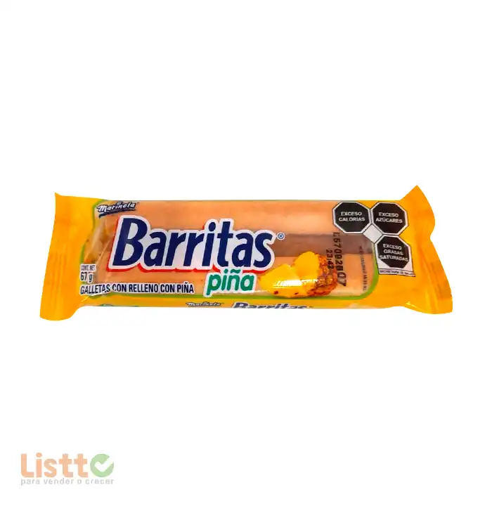 Barritas Marinela Piña 64 gr.