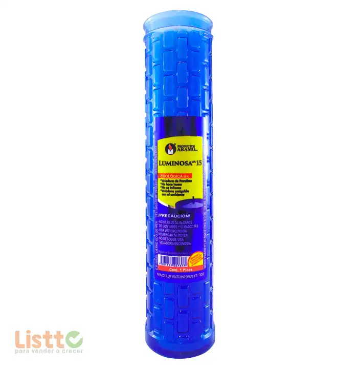 Veladora Luminosa Ecológica Número 15 pz.