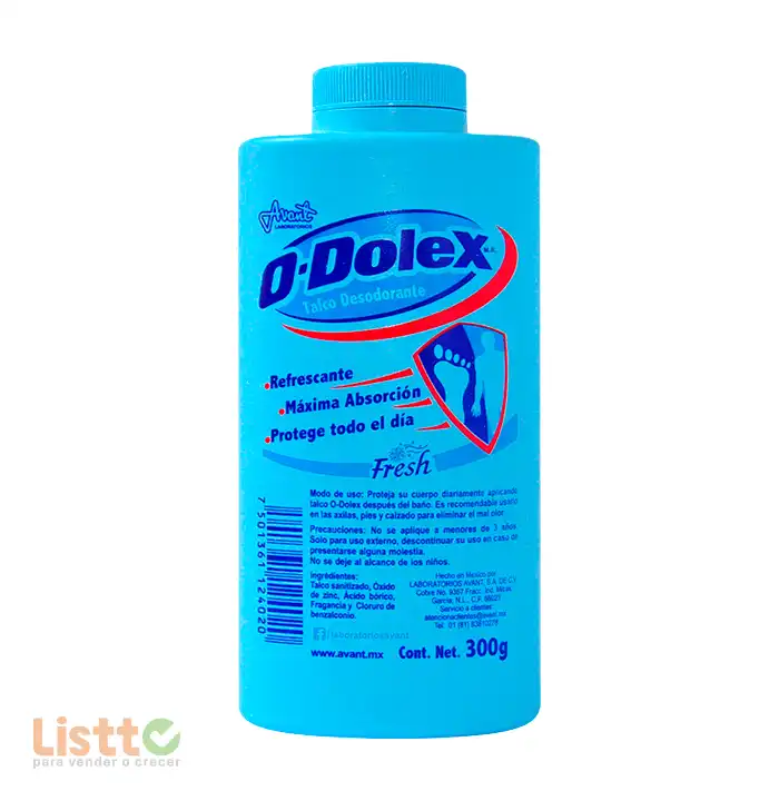 Talco Odolex Azul Fresh 300 gr.