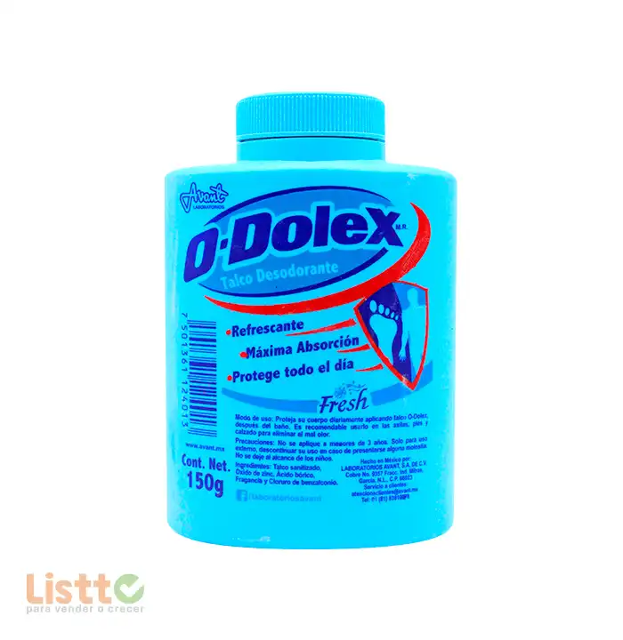 Talco Odolex Azul Fresh 150 gr.
