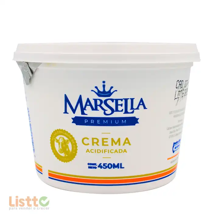 Crema Marsella Ácida 450 ml.