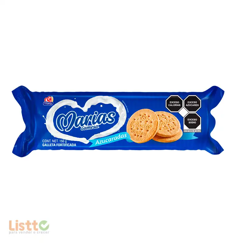 Galletas Gamesa Marías Azúcaradas 150 gr.