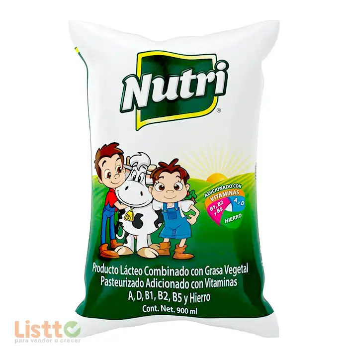 Fórmula Láctea Nutrileche Bolsa 900 ml.