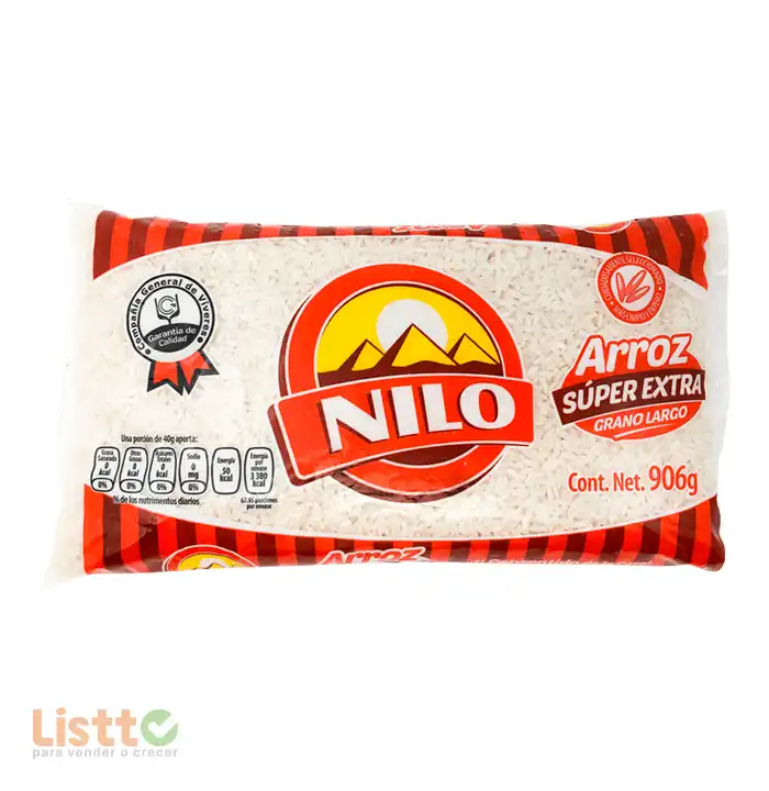 Arroz Nilo Súper Extra 906 gr.