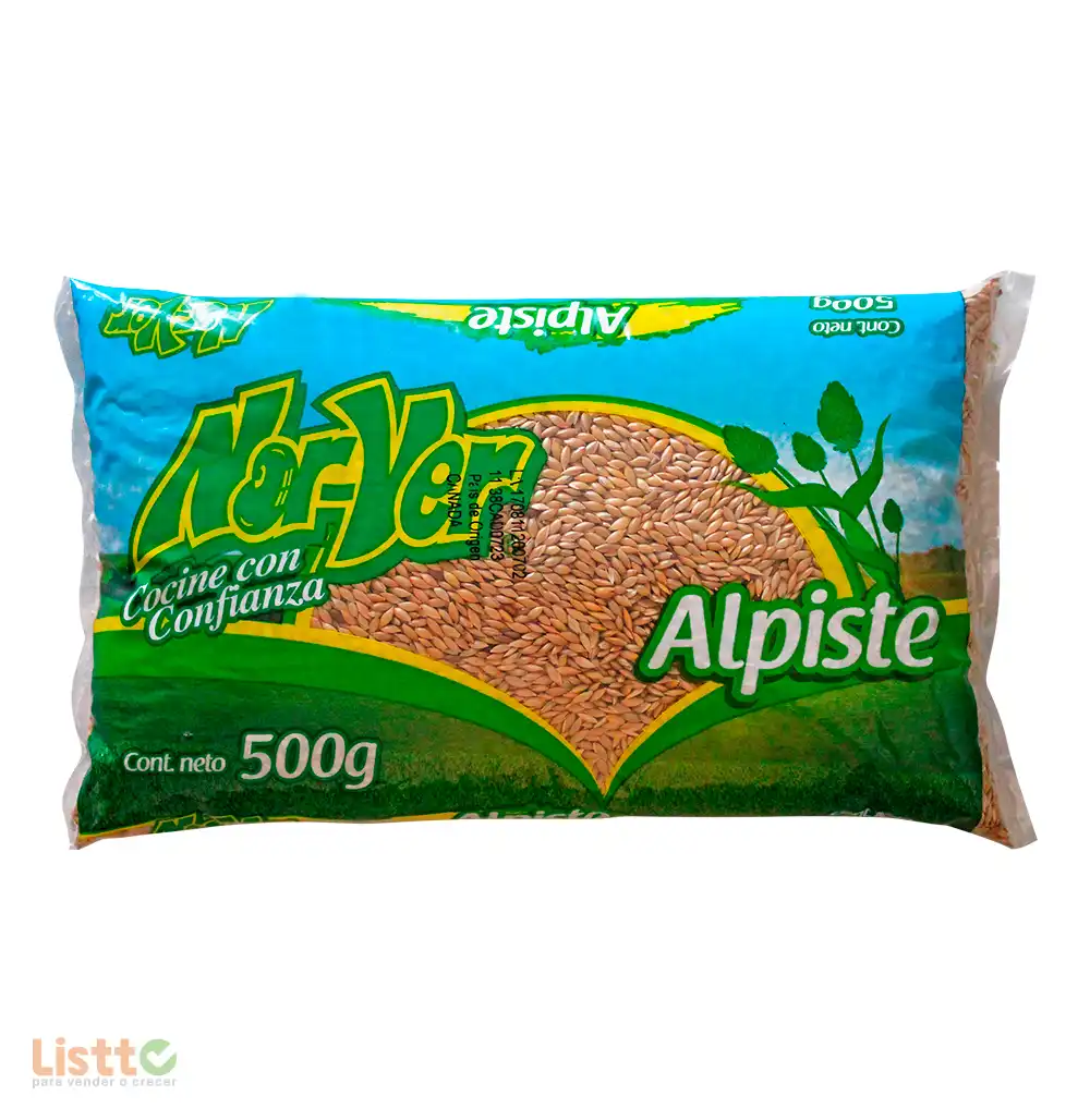 Alpiste Nor Ver 500 gr.