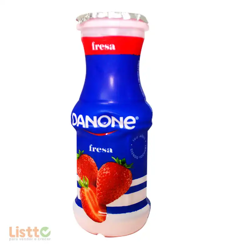 Yoghurt Danone Fresa para Beber 220 gr.