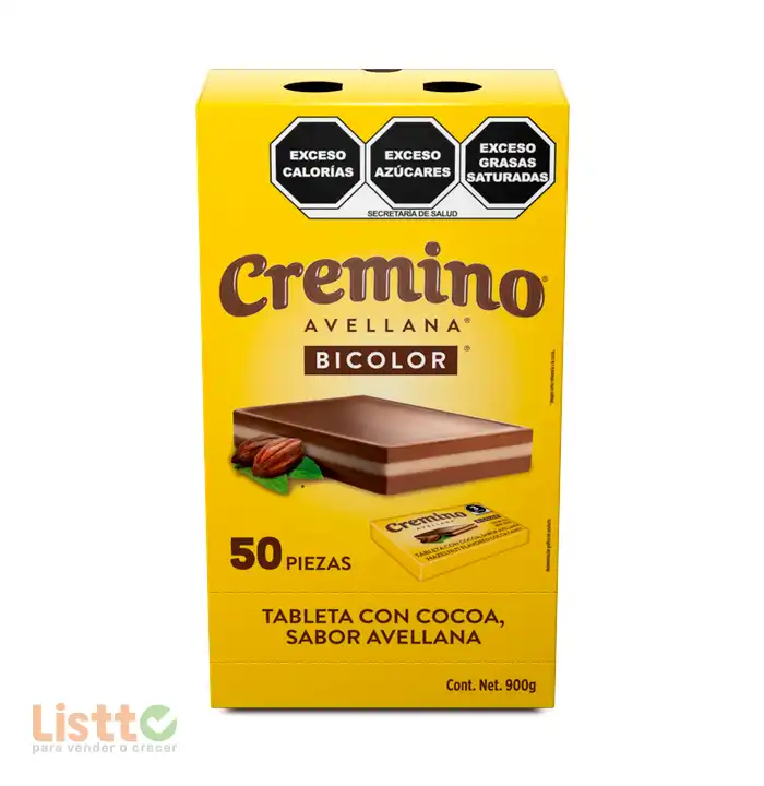 Dulce Cremino Bicolor 50 Pz.