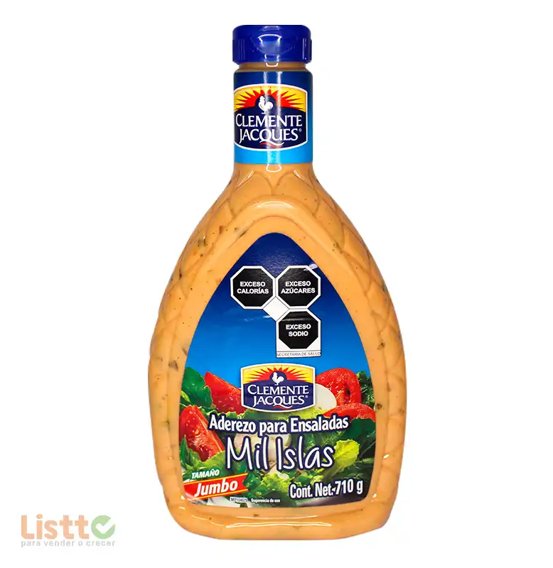 Aderezo Clemente Jacques Mil Silas 710 gr.