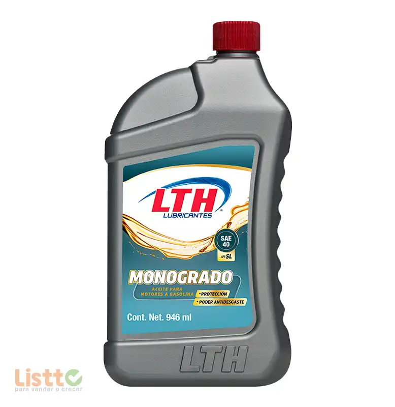 lubricante Lth Monogrado Gasolina 946 Ml.