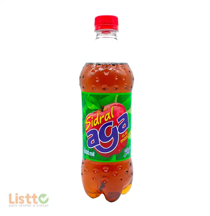 Refresco Aga Sidral Manzana 600 ml.
