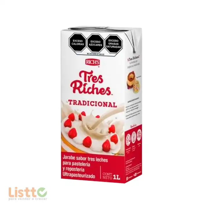 Jarabe Tres Leches Richs 1.022 Kg.