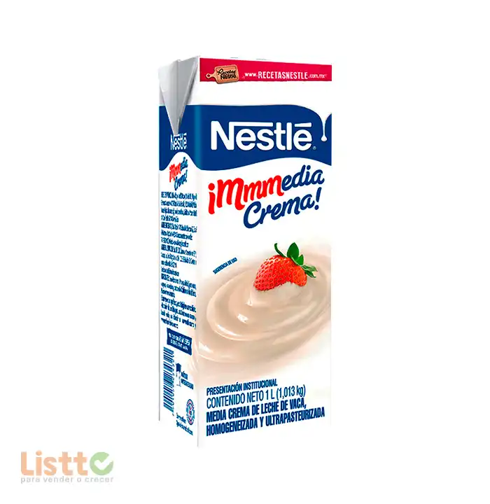 Media Crema Nestlé Tetra Pack 1 lt.