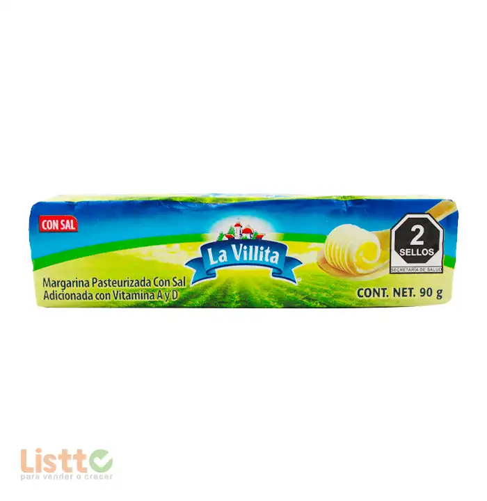 Margarina La Villita con Sal 90 gr.