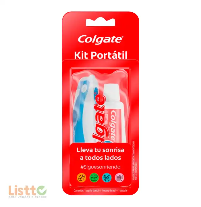 Cepillo Dental Colgate + Crema 22 Ml. Portátil