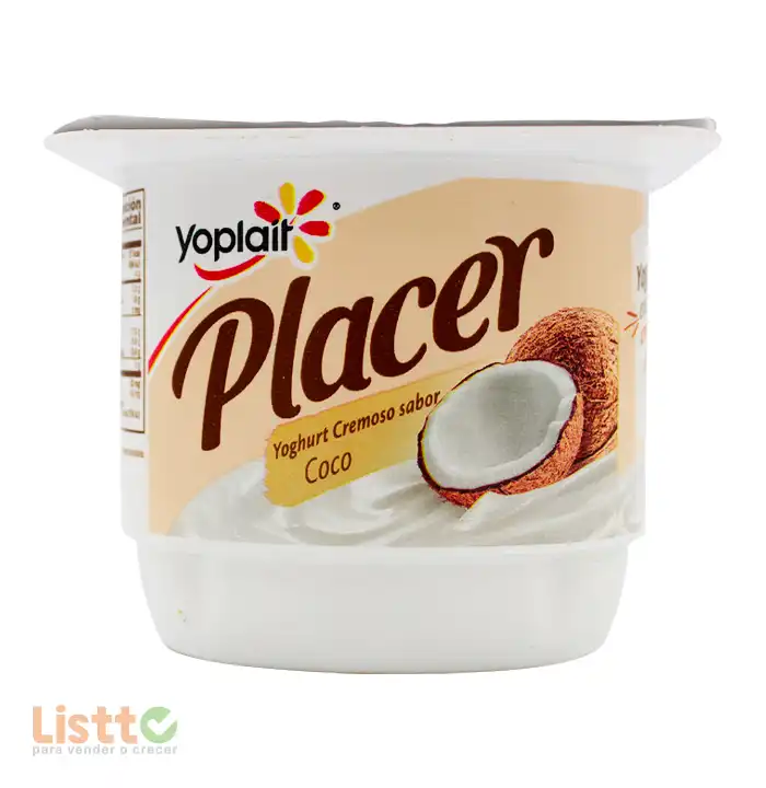 Yoghurt Yoplait Placer Coco 145 gr.