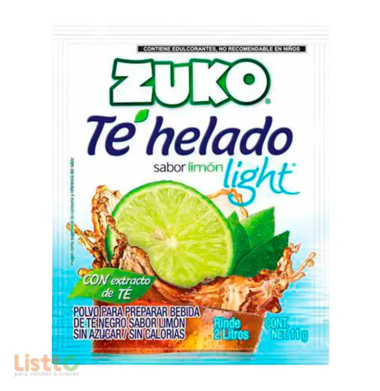 Te Zuko Negro Limón Light 11 gr.