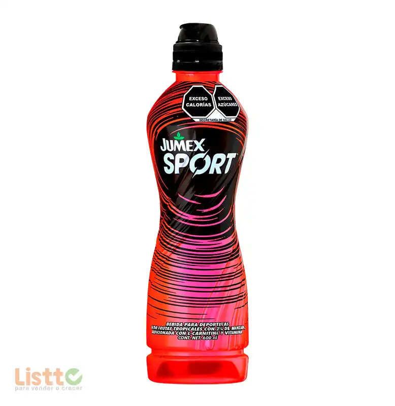 Bebida Jumex Sport Frutas Tropicales Nuevo 600 ml.