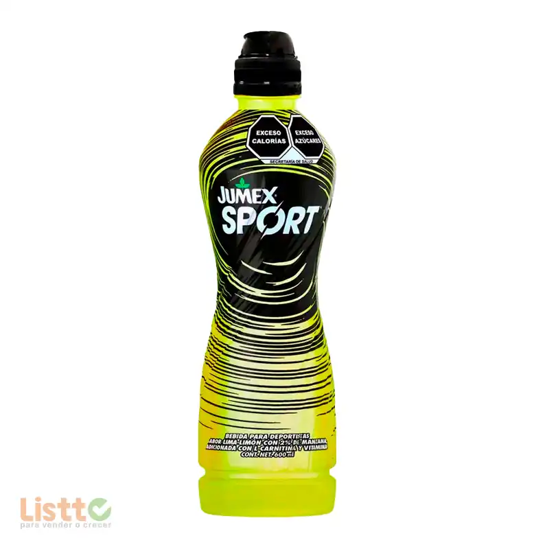 Bebida Jumex Sport Lima Limón Nuevo 600 ml.